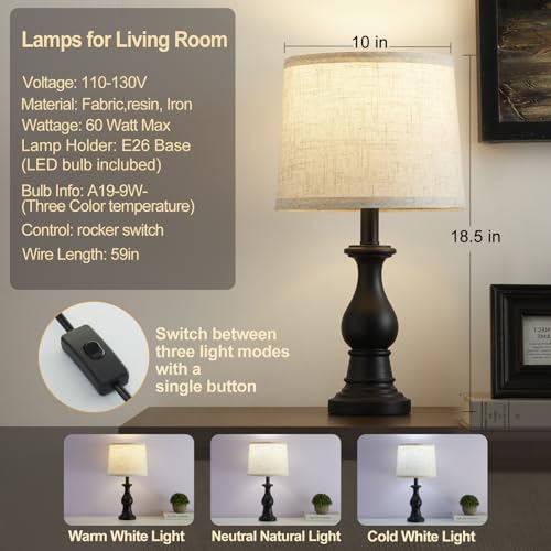 Table Lamps Set of 2 (2 Count)