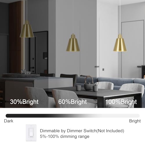 Black Pendant Light Kitchen Island (3 Count)
