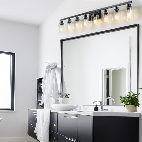 8 Light Bathroom Vanity Lights Over Mirror