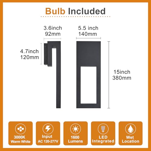 Modern Outdoor Wall Light