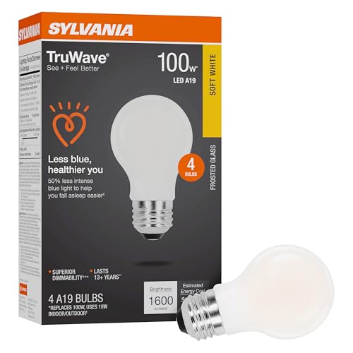 Sylvania LED TruWave Natural Series A19 Light Bulb (4 Count)