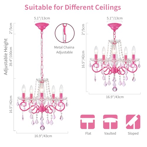 Small Crystal Chandelier