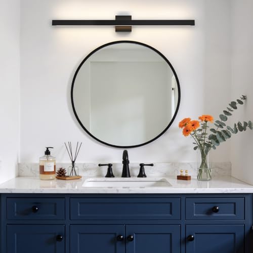 Modern Bathroom Lighting Fixtures Over Mirror