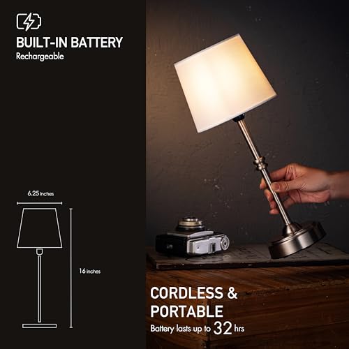 Seraph Cordless Rechargeable LED Table Lamp