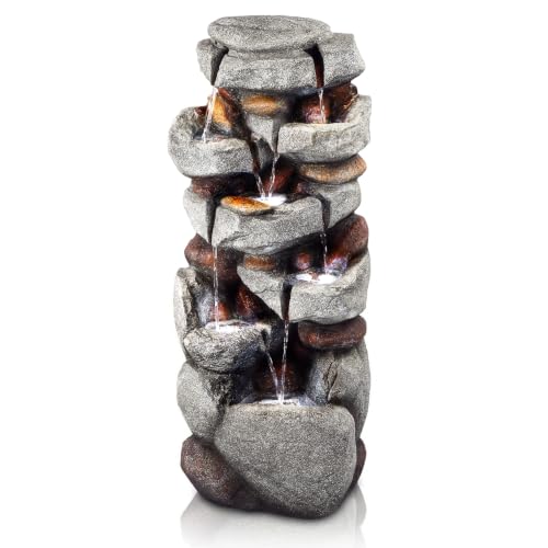 40" H Outdoor Water Fountain