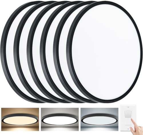 6 Pack 15.8Inch 3520LM LED Flush Mount Ceiling Light (6 Count)