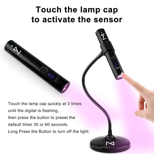 GlamCure GO Nail Flash Cure Lamp