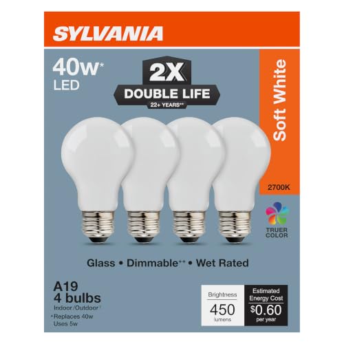 Sylvania Double Life LED Light Bulb (4 Count)