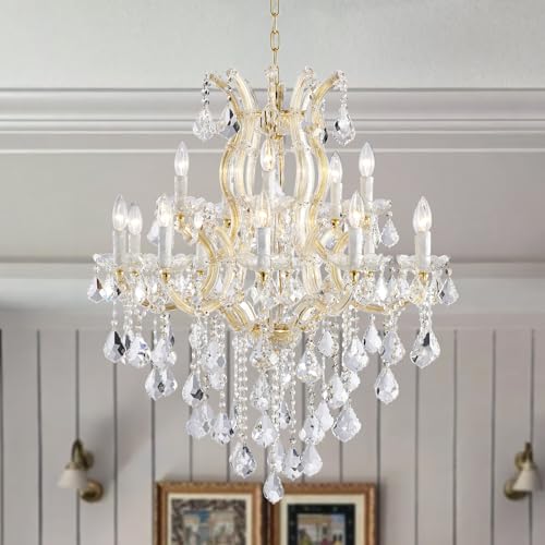 Modern Gold Chandelier Light Fixture