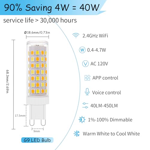2Pack Dimmable Wi (2 Count)