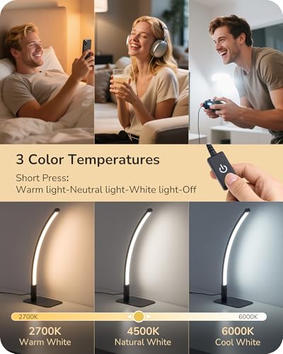 Curved LED Table Lamp