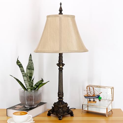 Farmhouse Table Lamp Traditional Rustic Mid
