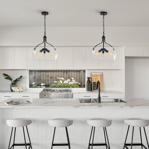 3 Lights Modern Pendant Lights Kitchen Island