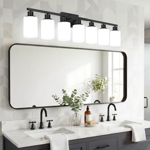 7 Light Bathroom Light Fixtures