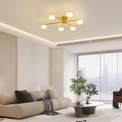 Modern Semi Flush Mount Ceiling Light