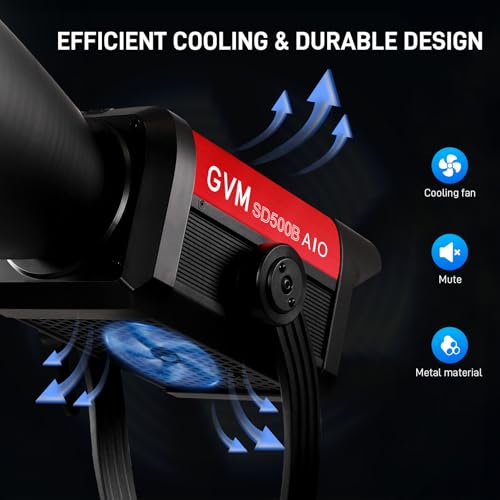 GVM 500W COB LED Video Light