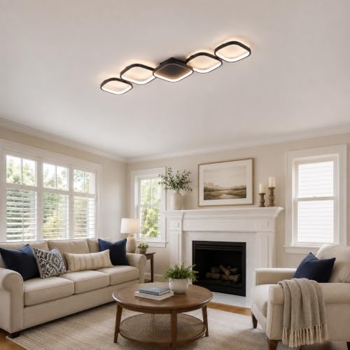 39.37 Inch Modern LED Ceiling Light Fixture