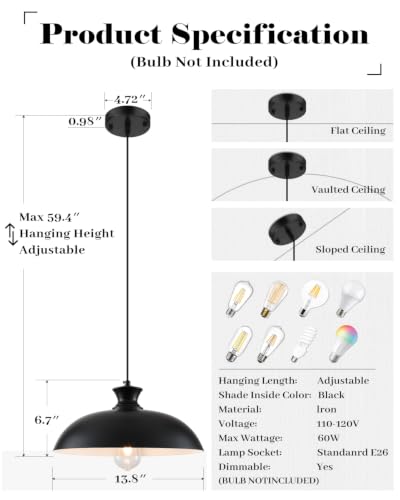 Farmhouse Pendant Light