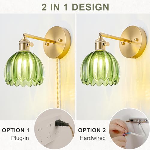 Plug in Wall Sconce