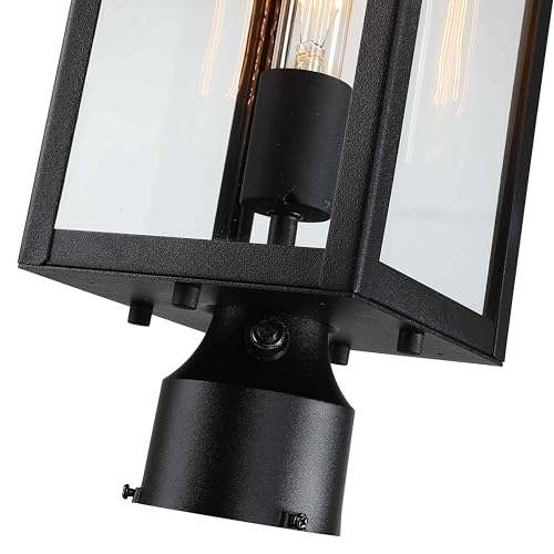 21.3 Inch Outdoor Lamp Post Light Fixture Dusk to Dawn