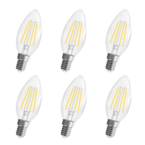 Candelabra Light Bulbs 60 watt Equivalent (6 Count)