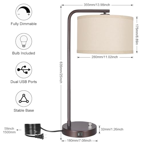Tall Table Lamps Set of 2 (2 Count)