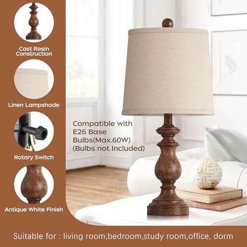 Traditional Table Lamp Set of 2 (2 Count)