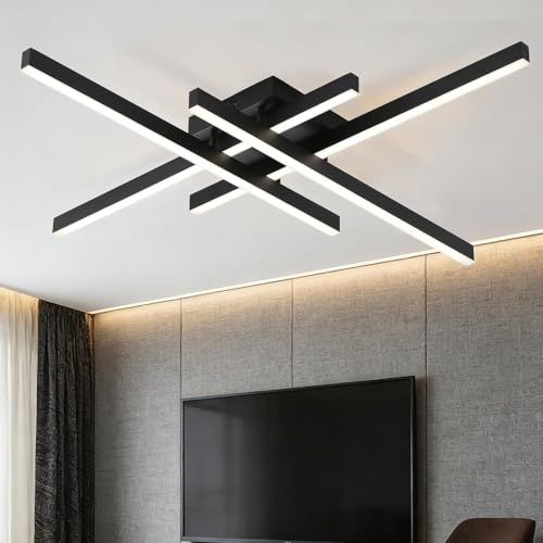 Semi Flush Mount Modern Light Fixture