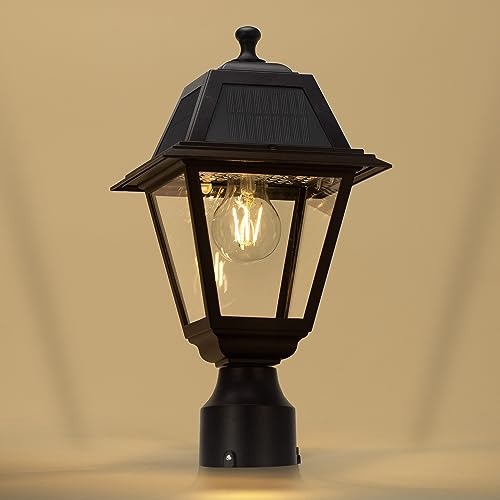 LED Solar Post Light