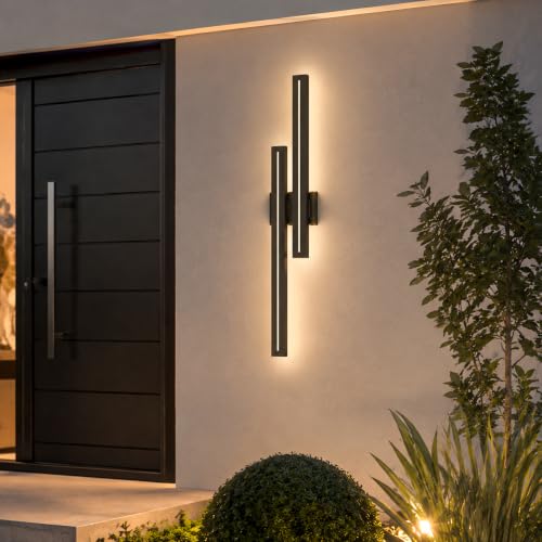 39 Inch Aluminum LED Outdoor Wall Lights 3000K