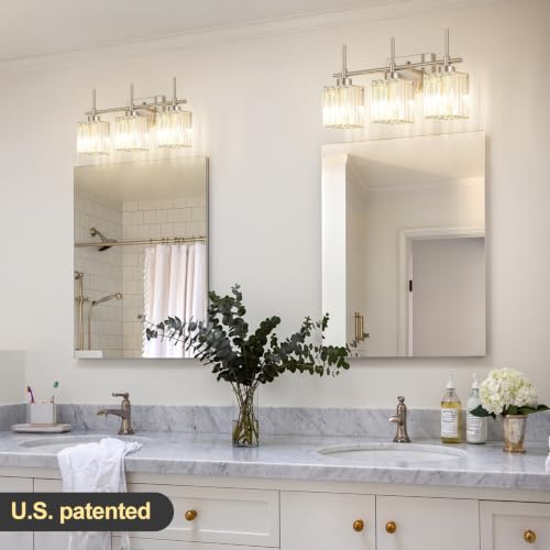 Modern Crystal Bathroom Vanity Light 3