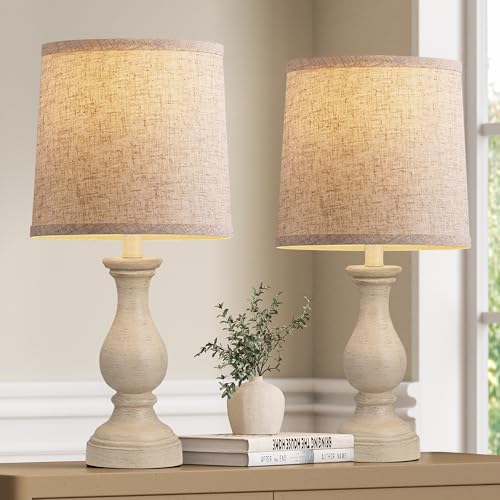 Farmhouse Table Lamps Set of 2 (2 Count)