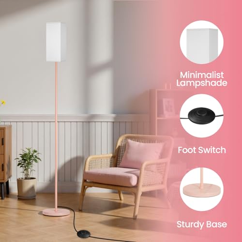 Floor Lamp Pole Lamp with Foot Switch