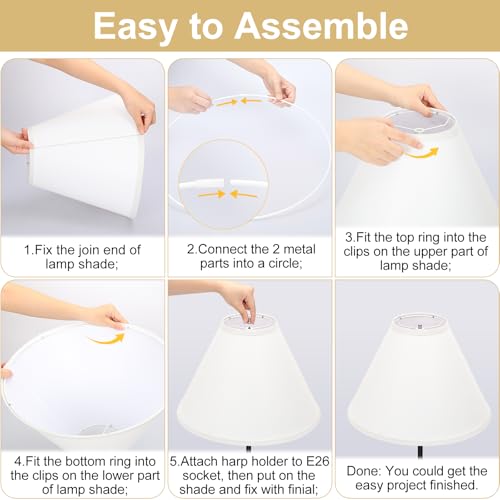 Empire Lamp Shades Set of 2 (2 Count)
