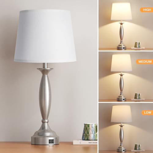 Bedroom Lamps for Nightstand (2 Count)