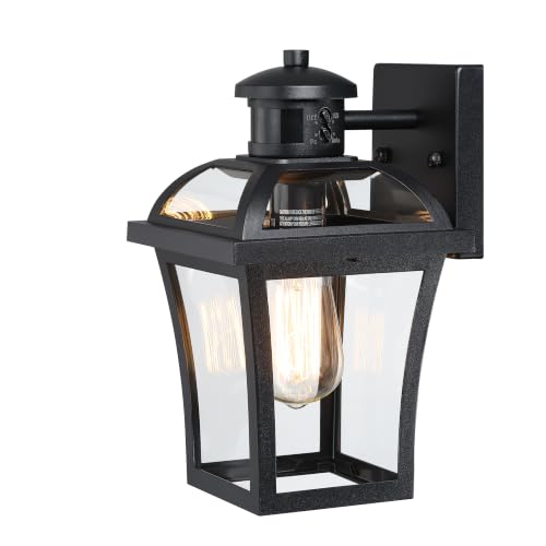 Motion Sensor Outdoor Lights (Matte Black (Hardwired ))