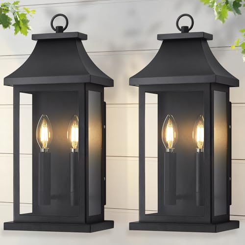 2 Pack 18'' Large Outdoor Wall Lights (2 Count)