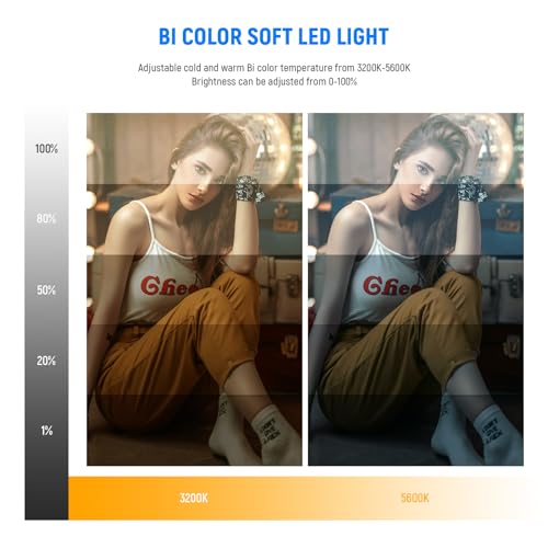 13" LED Video Light Panel Kit (2 Count)