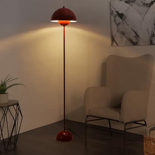 Mid Century Modern Metal Bud Floor Lamp for Home and Office