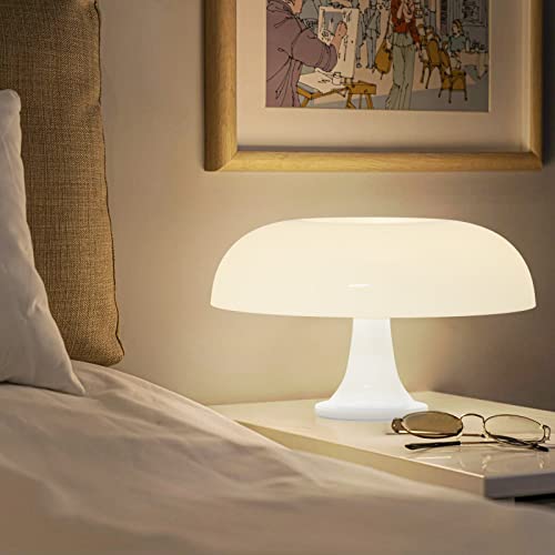 White Mushroom Lamp