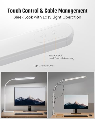 Eye Caring LED Desk Lamp Work Lamp Office Lamp with Base