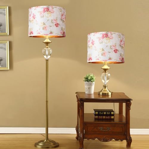 Black Lamp Shades Drum Set Of 2 Medium Gold 12 (2 Count)