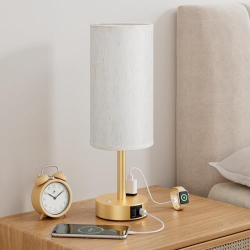 Gold Touch Bedside Lamp for Bedroom