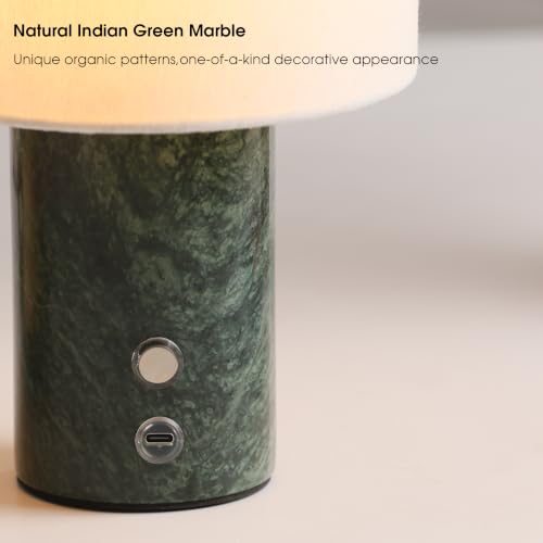 Marble Lamp Rechargeable Cordless Stone Touch Table Lamp