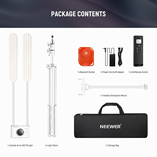 Esthetician Light with Phone Holder & Travel Bag Kit (4.47 Count)
