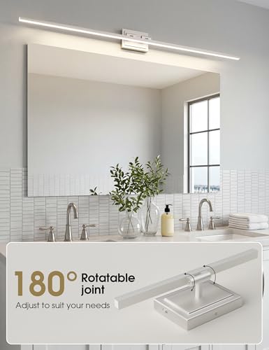 Modern Bathroom Vanity Light 55 inch