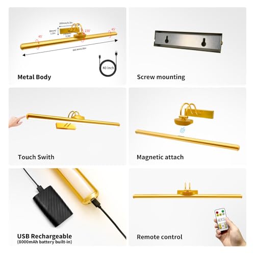 26" Wireless Picture Lights