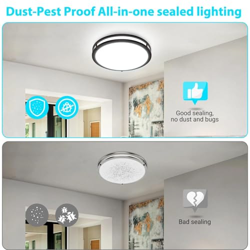 16 Inch Flush Mount Ceiling Lights