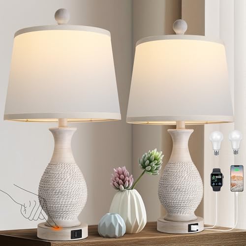 Traditional Table Lamps Set of 2 (2 Count)