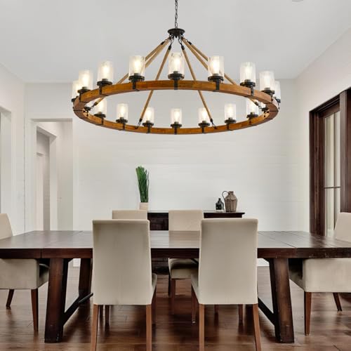 60 Inch Farmhouse Chandelier 18